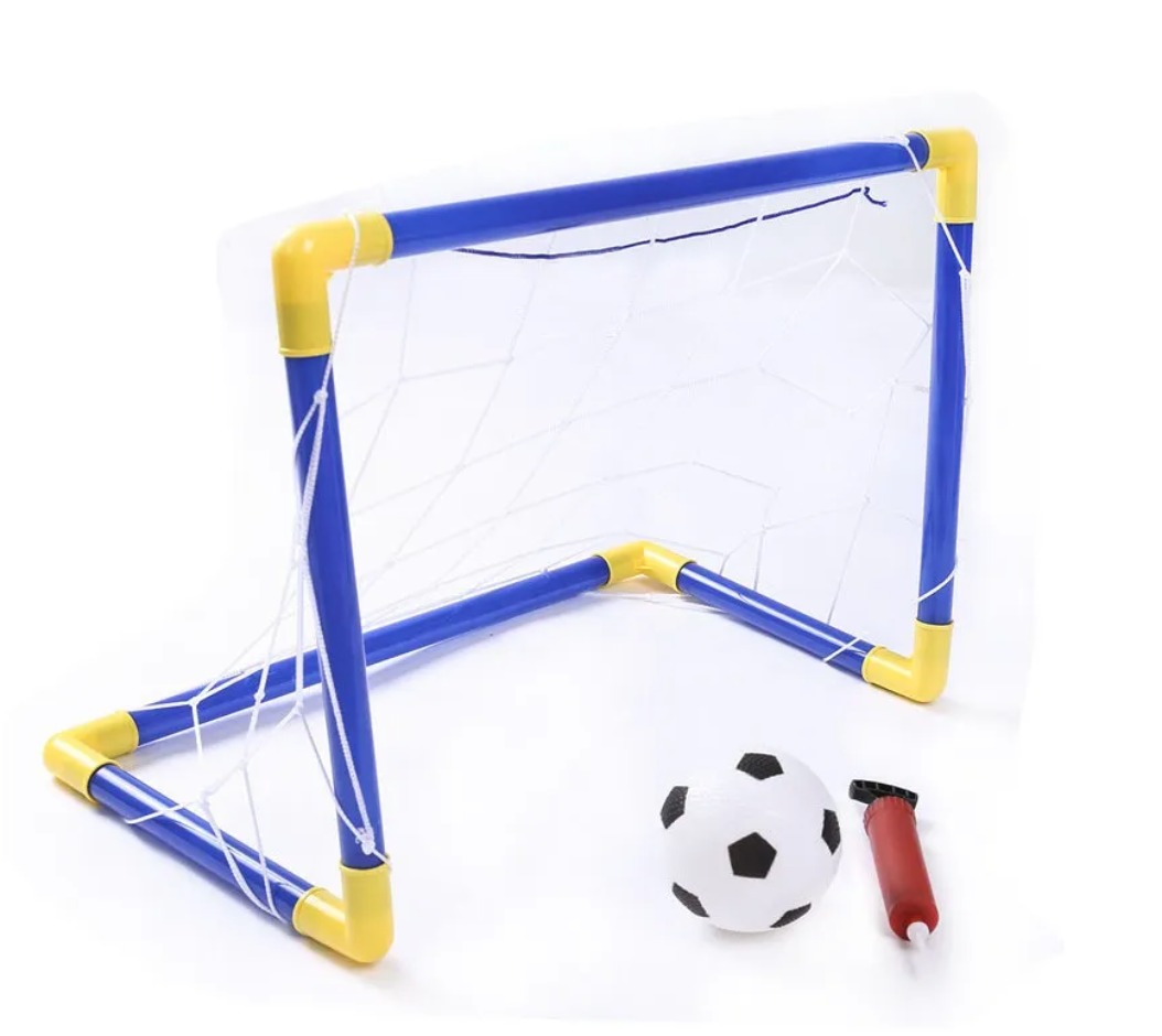 ARCO DE FÚTBOL NIÑOS SET INFANTIL CANCHA DE FUTBOL 61CM - 1