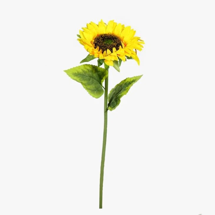 FLOR ARTIFICIAL GIRASOL FLORES DECORATIVAS 70CM - 1