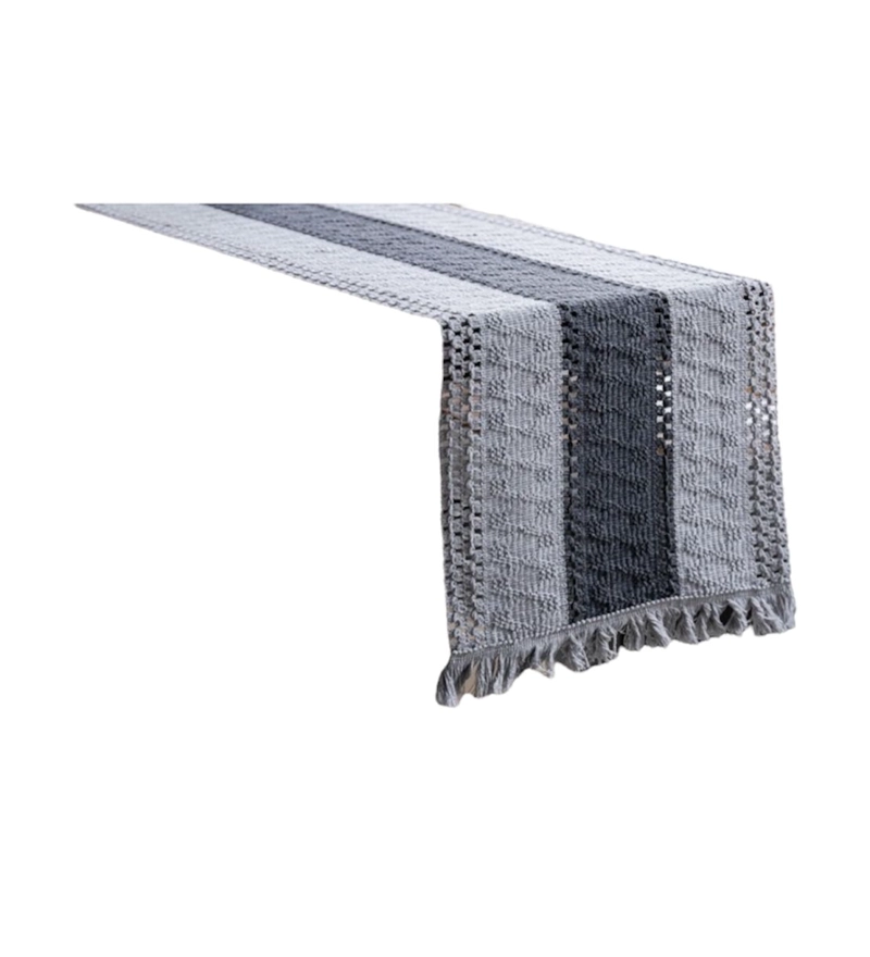 MANTEL CAMINO DE MESA RECTANGULAR YUTE LINEA 180X30CM - 1