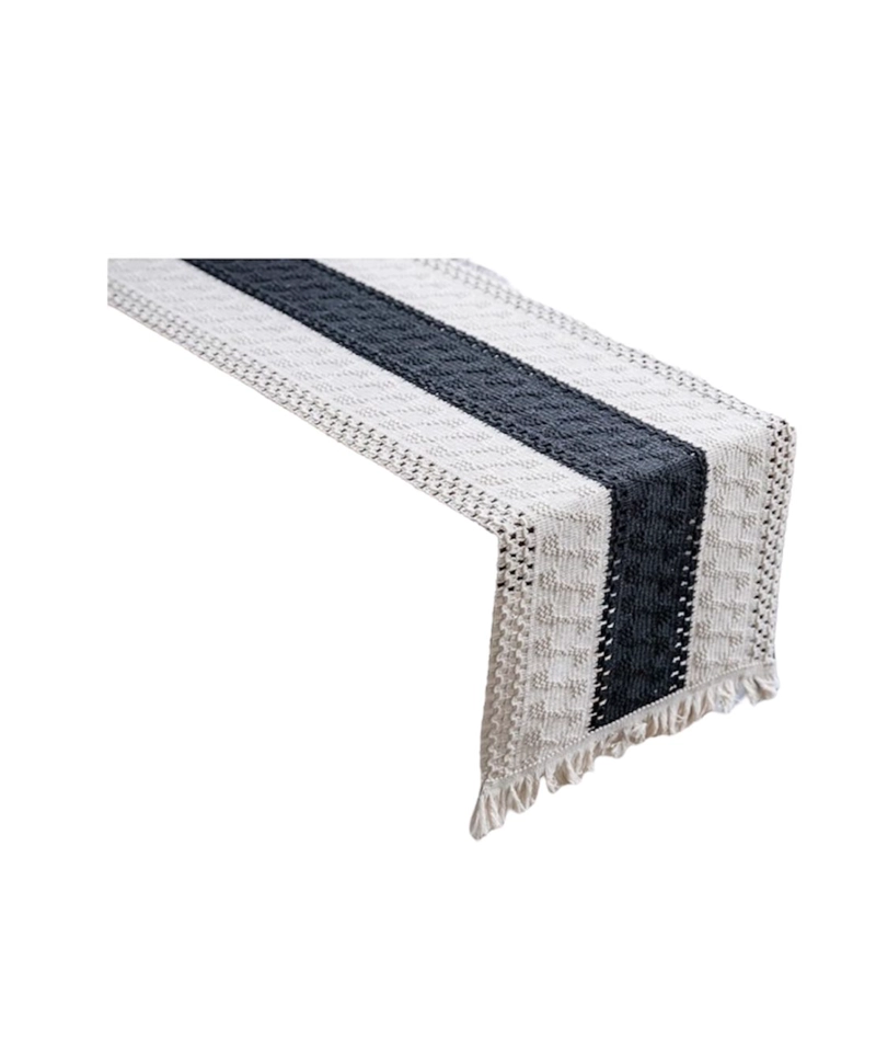 MANTEL CAMINO DE MESA RECTANGULAR YUTE LINEA 180X30CM - 1