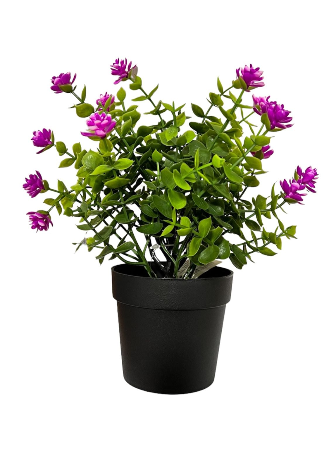 MACETERO PLANTA ARTIFICIAL FLORES MACETA DECORATIVA 24X9CM M - 1