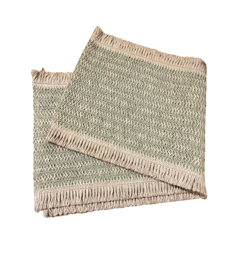 MANTEL CAMINO DE MESA RECTANGULAR TEJIDO RESISTENTE 146X31CM - 2