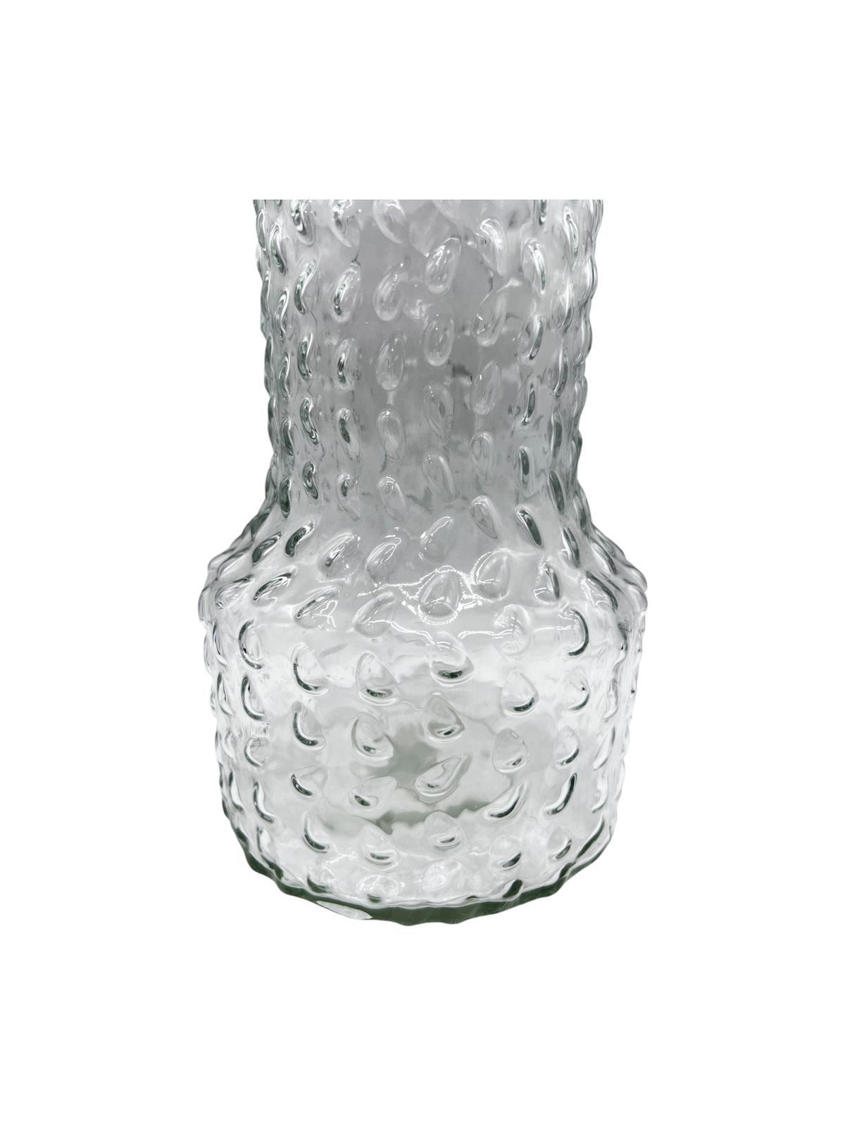 FLORERO JARRON DECORATIVO VIDRIO DISEÑO PUNTOS 30CM - 2
