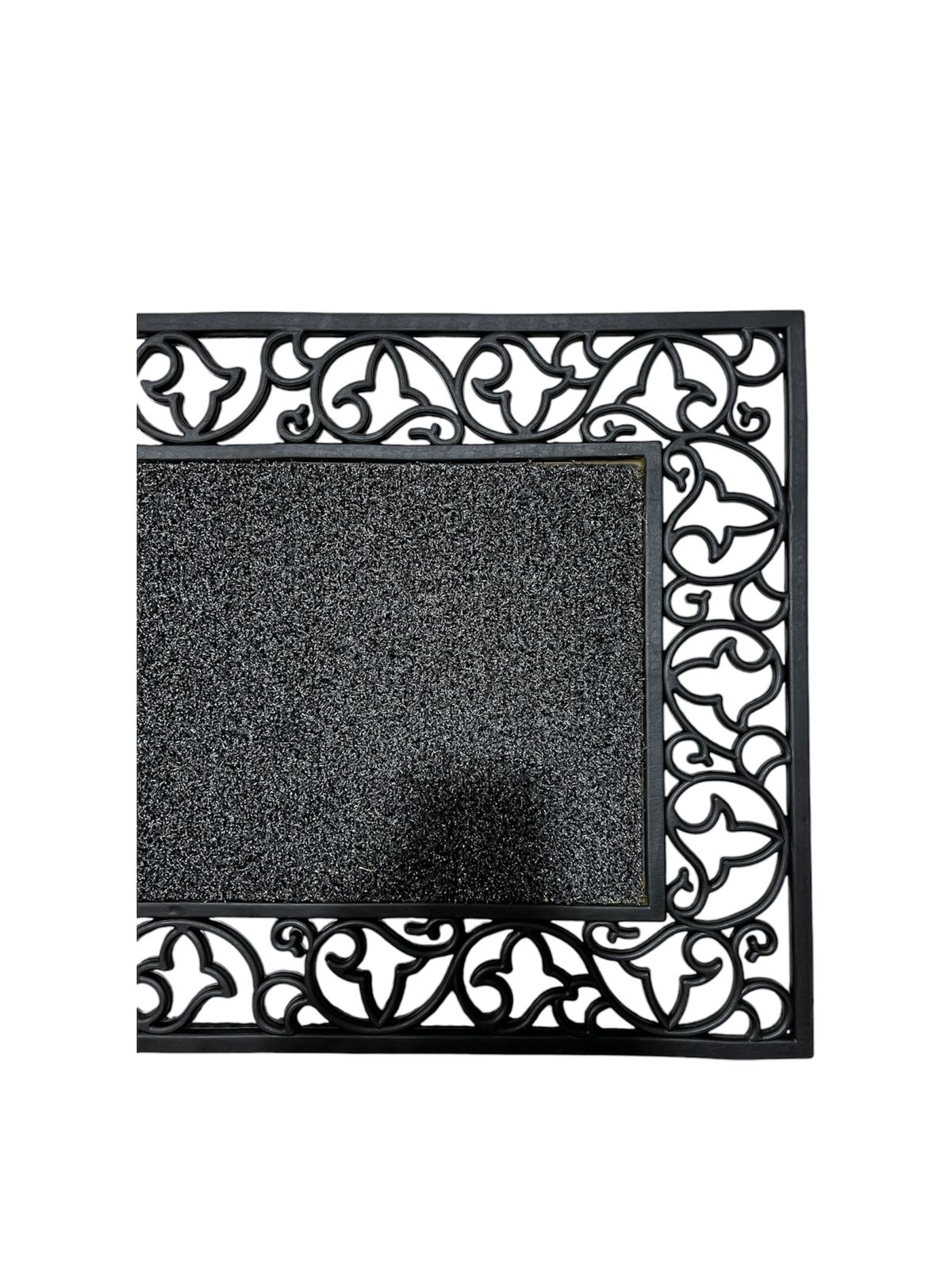 ALFOMBRA CLÁSICA TRADICIONAL ENTRADA HOGAR LIMPIAPIES DISEÑO ROMANTIC N 74 X 44 CM - 2