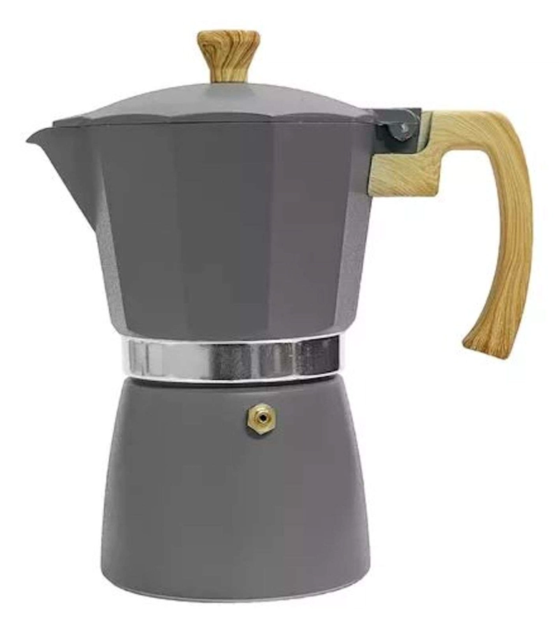 CAFETERA ITALIANA 6 TAZAS CAFETERA PORTATIL GRECA - 1