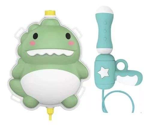 MOCHILAS LANZA AGUA PISTOLA LANZA LANZADOR DE AGUA DINO - 1