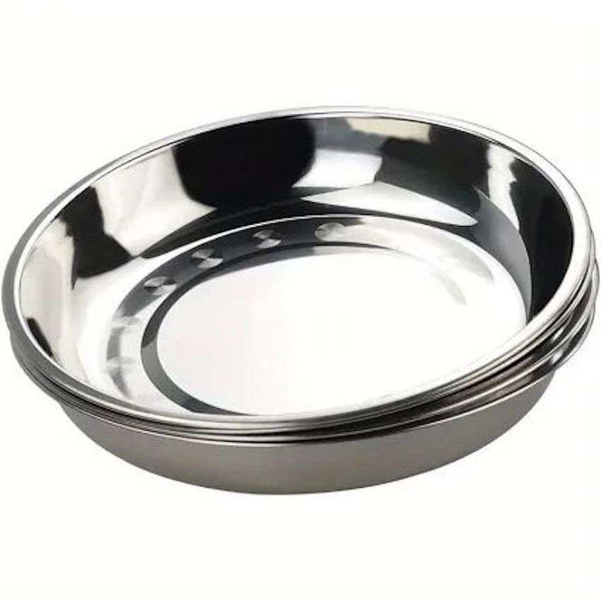 PACK 12 BOWL SOPERO PLATO ACERO INOXIDABLE HONDO 20X6CM - 1
