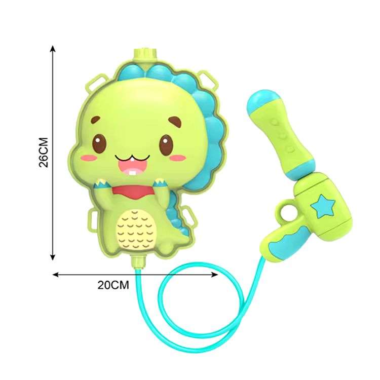 MOCHILAS LANZA AGUA PISTOLA LANZA LANZADOR DE AGUA DINO - 1