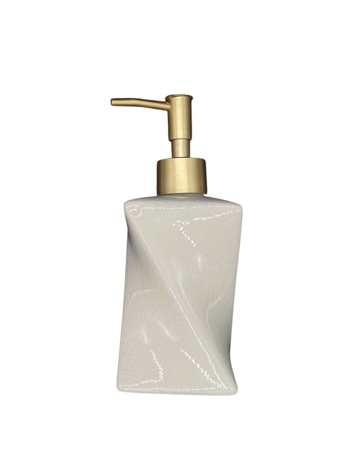 DISPENSADOR JABÓN ALCOHOL GEL 230ML ELEGANTE IRREGULAR - 1
