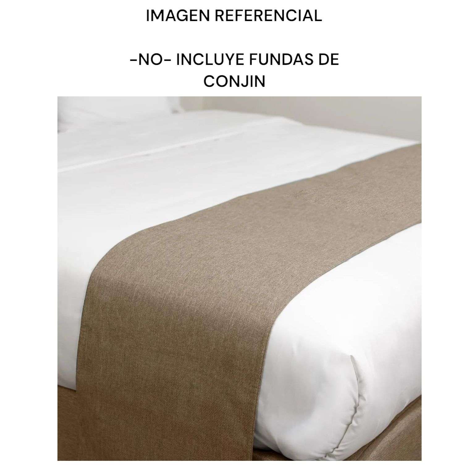 CAMINO DE CAMA CUBRECAMA ELEGANTE DECORATIVO 45X200CM - 2
