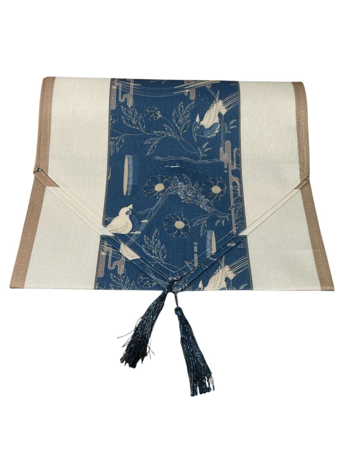 MANTEL CAMINO DE MESA TELA FLORAL DISEÑO 180X38CM - 2
