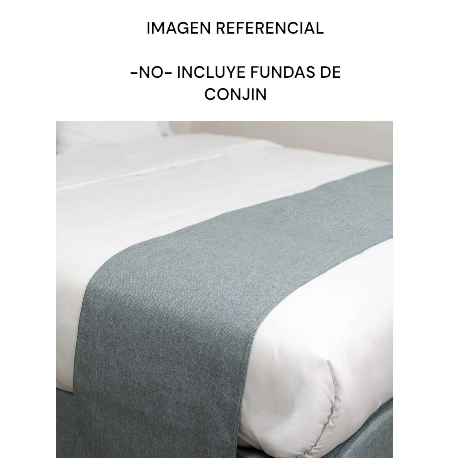 CAMINO DE CAMA CUBRECAMA ELEGANTE DECORATIVO 45X200CM - 2