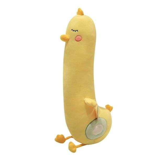 PELUCHE ALMOHADA ALARGADO DE PATO PARA NIÑOS Y ADULTOS - 1