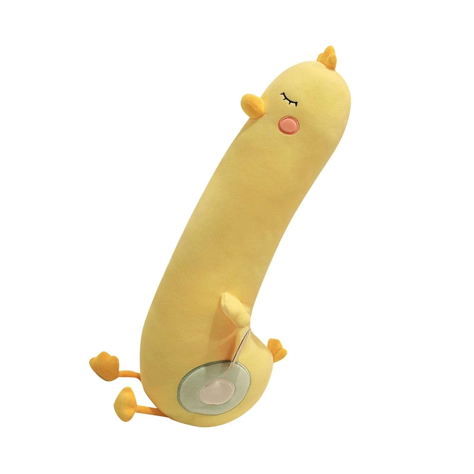 PELUCHE ALMOHADA ALARGADO DE PATO PARA NIÑOS Y ADULTOS - 2