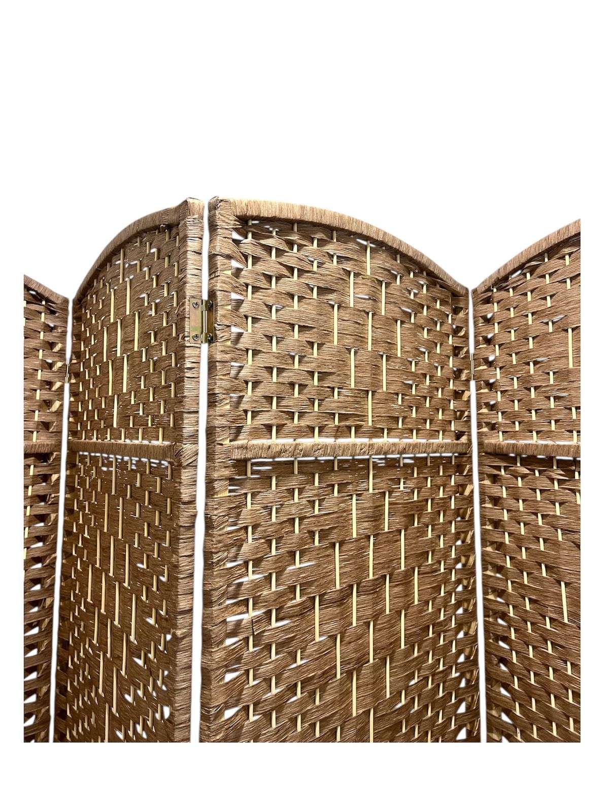 BIOMBO DE MADERA RESISTENTE 4 PANELES COMPLETO 200X180CM B - 2