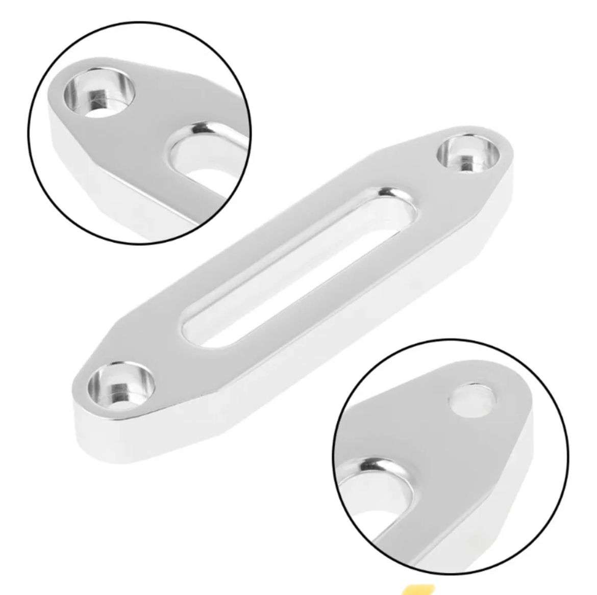 GUIA FIJA DE ALUMINIO PARA CABRESTANTE WINCH AUTOS OFFROAD - 1