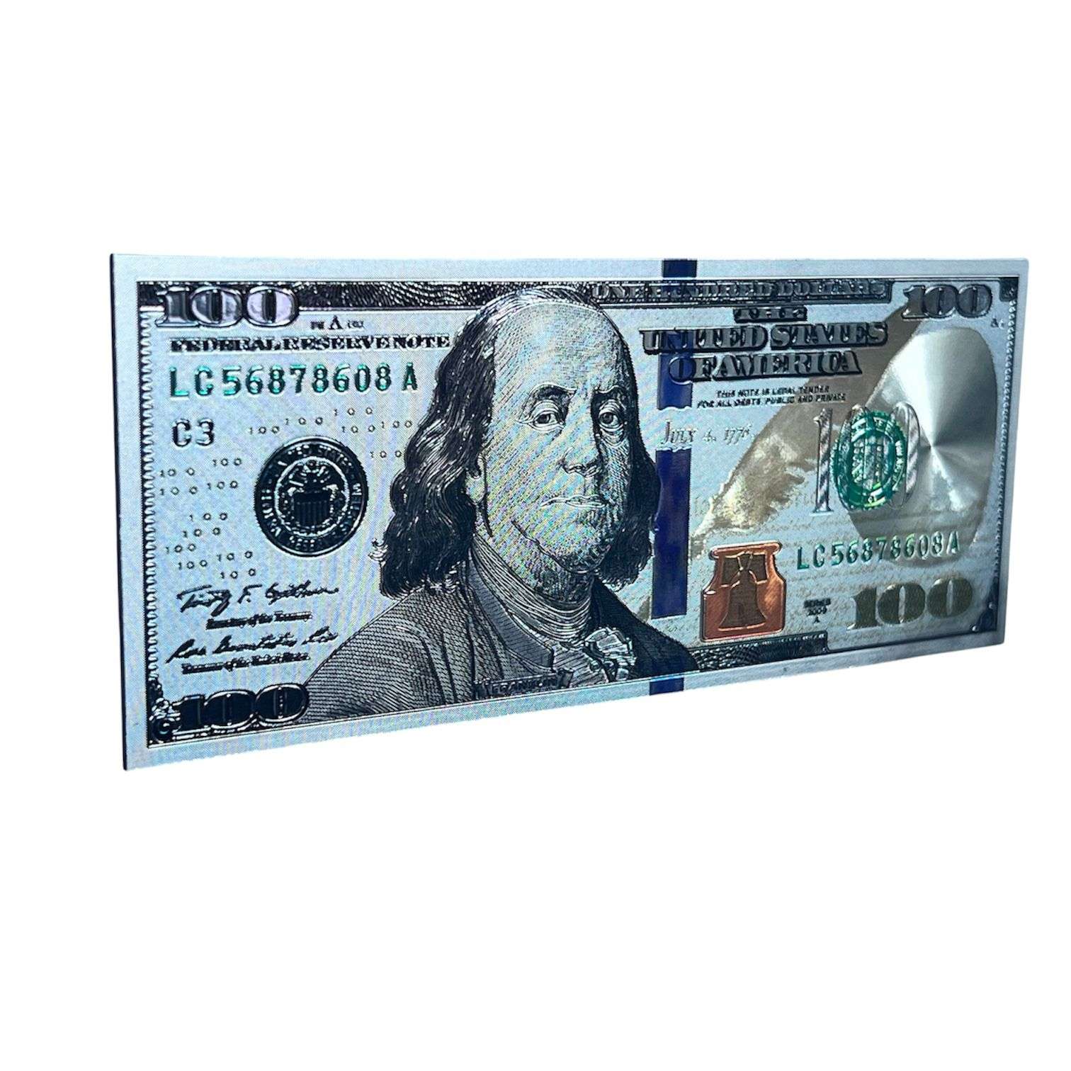 IMAN DECORATIVO DOLAR BILLETE 6X15CM