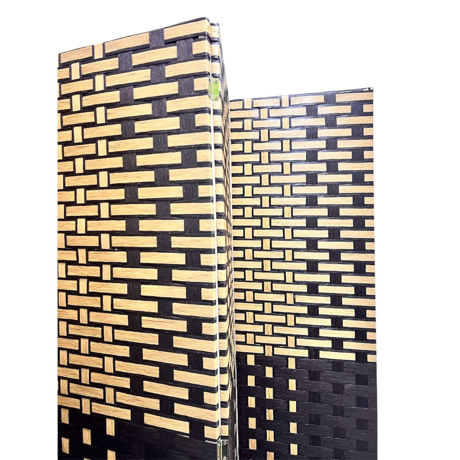 BIOMBO RESISTENTE 4 PANELES BAMBU BICOLOR 180CMX180CM - 2