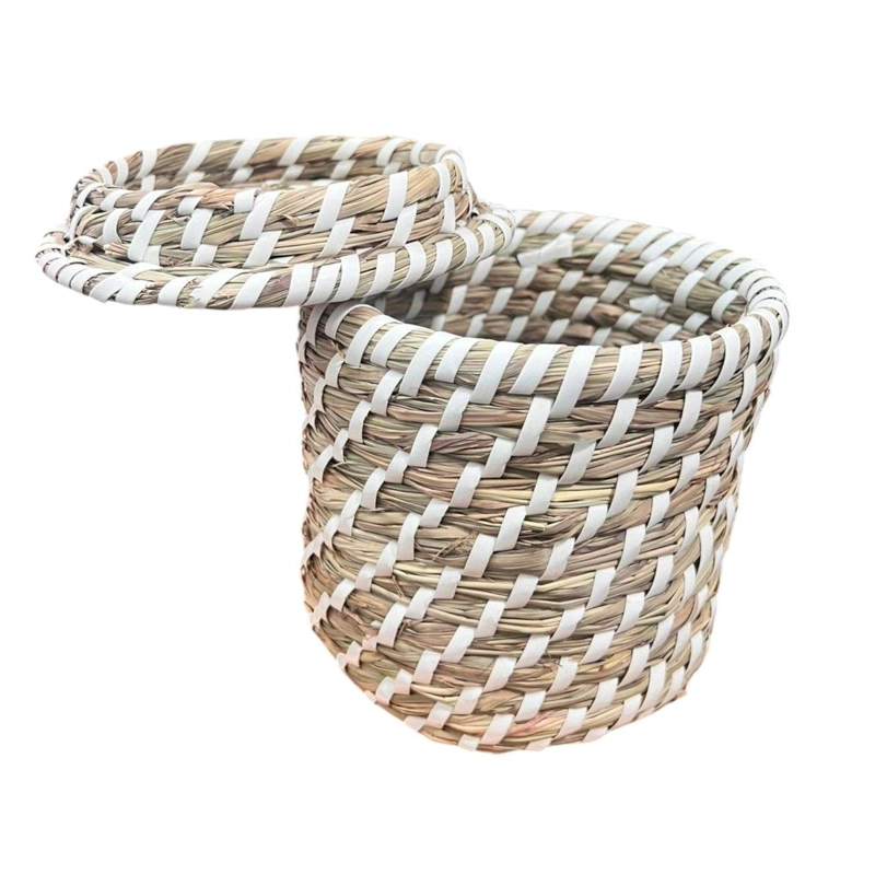 SERVILLETERO BAMBU PORTA PAÑUELO MADERA DECORATIVO TEJIDO B - 2