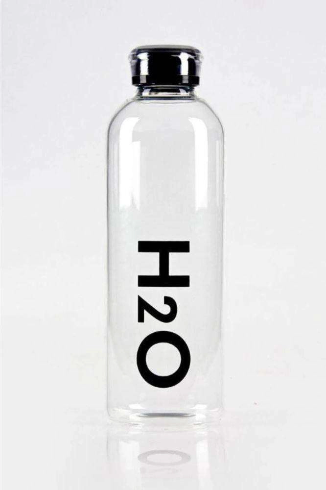 TERMO AGUA BOTELLA AGUA VASO VIDRIO H2O 750ML - 1