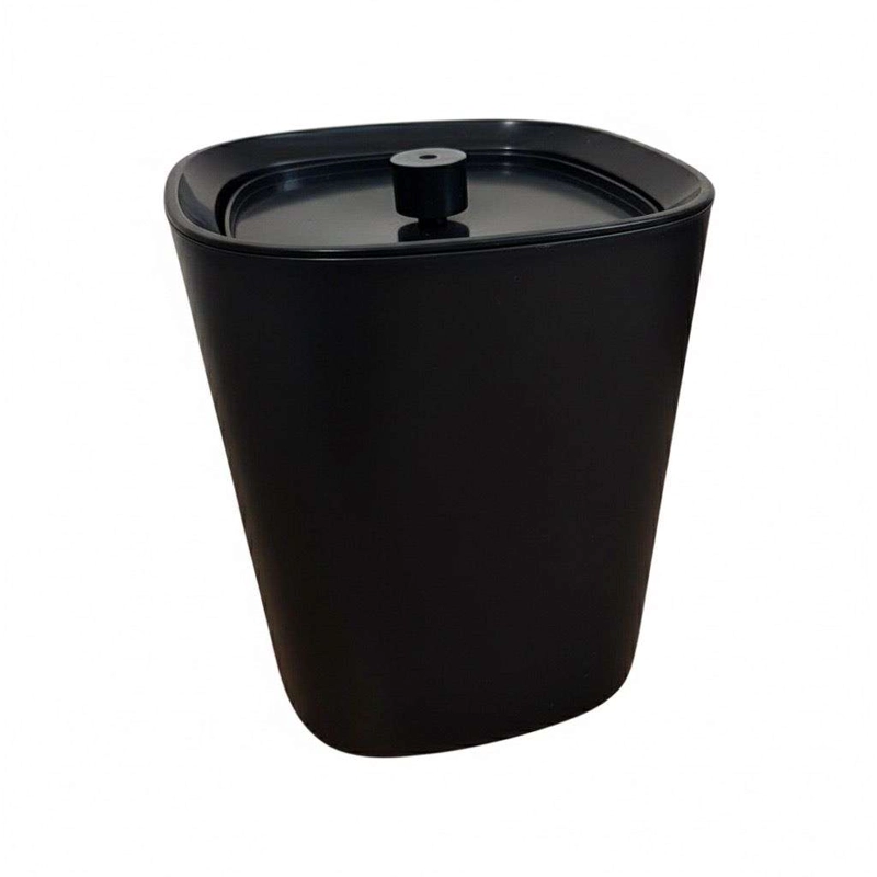 BASURERO PAPELERO PLASTICO BAÑO TAPA VAIVE N DECO - 1