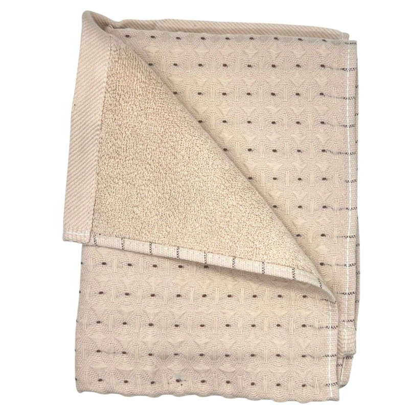 TOALLA DE BAÑO ALGODON DISEÑO TOALLA FINA ELEGANTE 74X34CM - 2