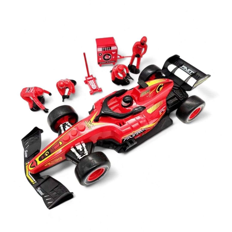CARRO DE FORMULA 1 CARRO DE JUGUETE AUTOMOVIL CON ACCESORIOS - 1