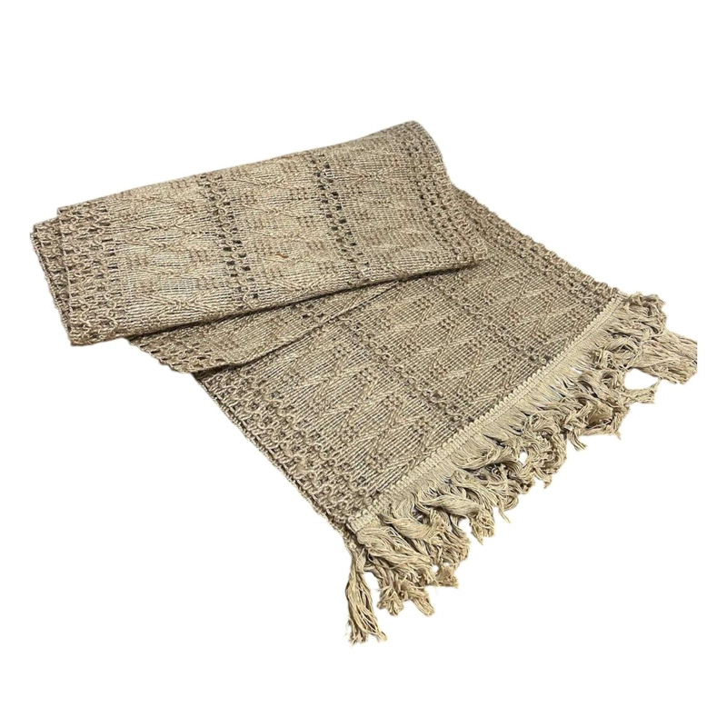 MANTEL CAMINO DE MESA RECTANGULAR YUTE LINEA 180X30CM - 2