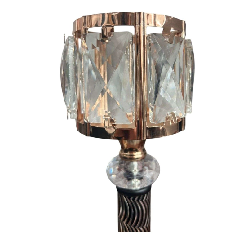 PACK 3 PORTA VELA CANDELABRO DECORATIVO ELEGANTE DISEÑO - 2