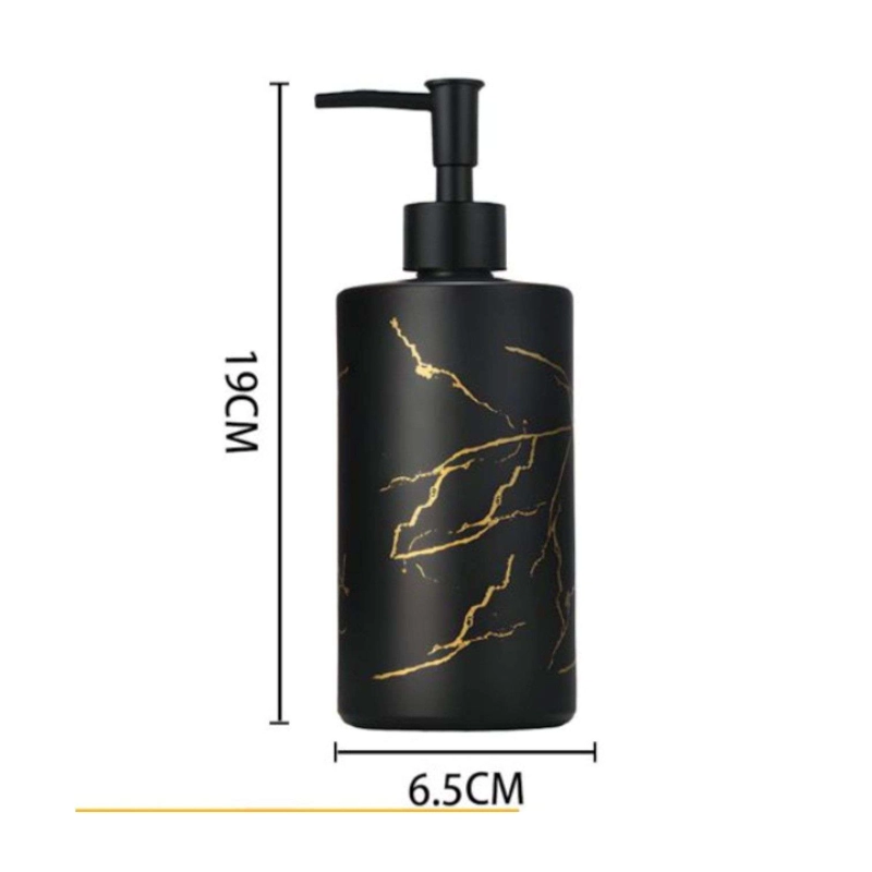 DISPENSADOR JABON ALCOHOL GEL 400ML ELEGANTE MARMOL DISEÑO - 2