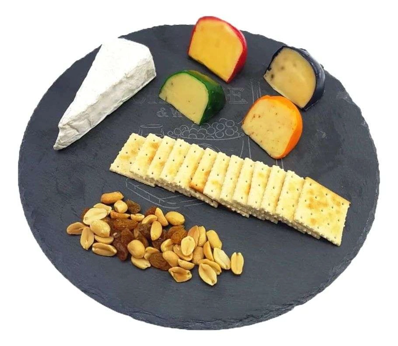TABLA COCKTAIL COCTEL APERITIVOS SUSHI PIEDRA PIZARRA 20CM