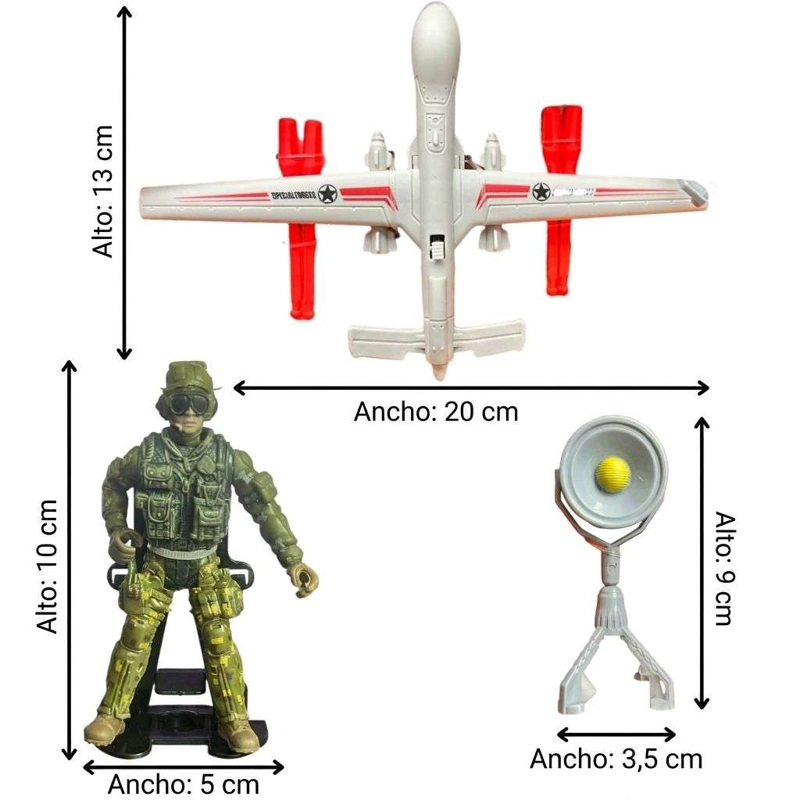 JUGUETE MILITAR Y ACCESORIOS AUTOMOVIL JUGUETE ARMY 2 - 3