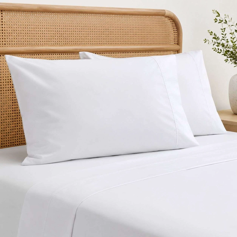 JUEGO DE SABANAS BLANCA 2 PLAZAS 3 PIEZAS AJUSTABLE COLCHON