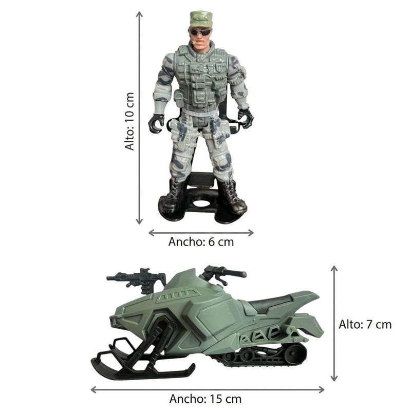 JUGUETE MILITAR Y ACCESORIOS AUTOMOVIL JUGUETE ARMY 1 - 3