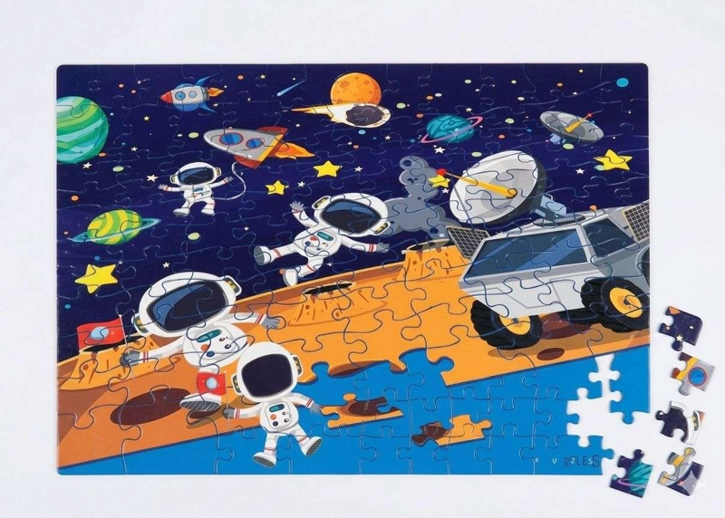 ROMPECABEZAS 100PCS ASTRONAUTAS ESPACIAL UNIVERSO - 1