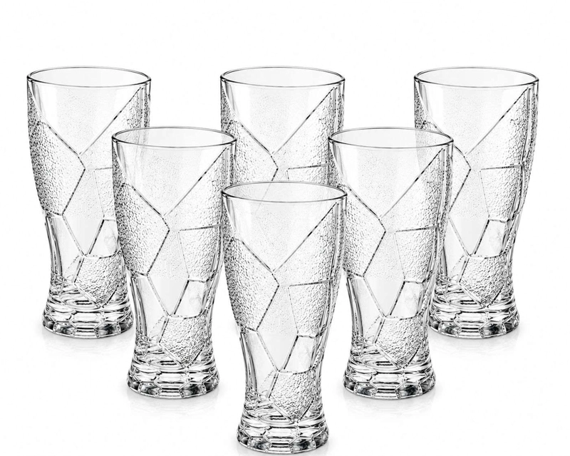 PACK 6 VASO CERVECERO DE BALON MUNDIAL FUTBOL CERVEZA - 1