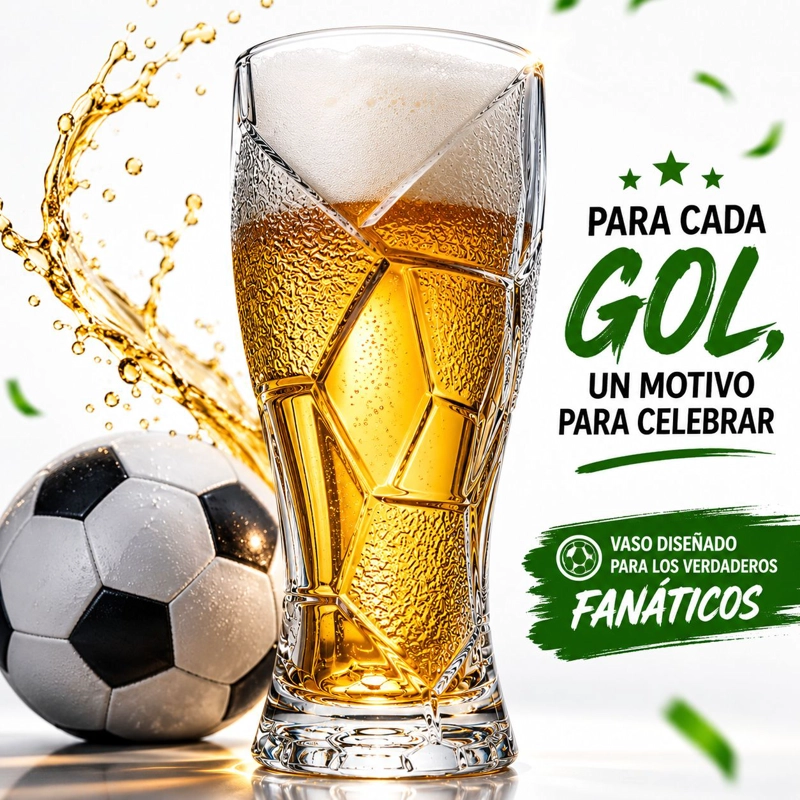 VASO CERVECERO DE BALON MUNDIAL FUTBOL VASO DE CERVEZA - 2