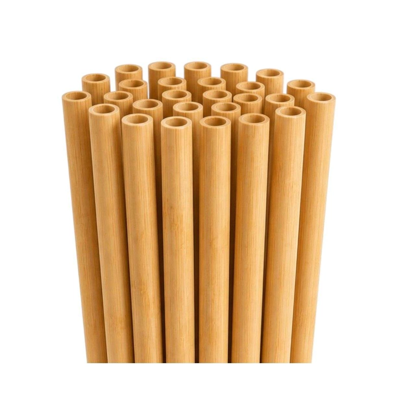 PACK 50 BOMBILLAS DE BAMBU BEIGE REUTILIZABLES 20CM - 1