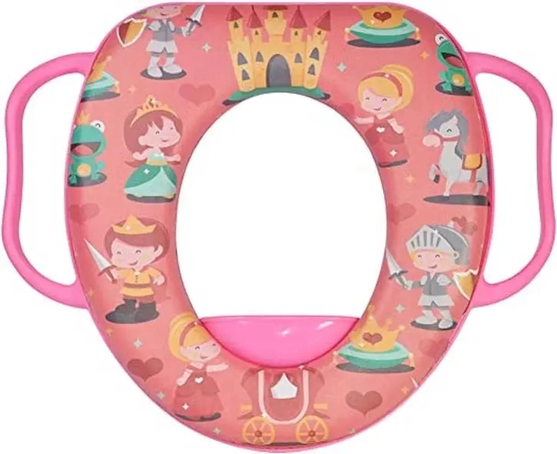 ADAPTADOR PARA INODORO WC ASIENTO CON ASAS NIÑA NIÑO ROSA NIÑA - 2