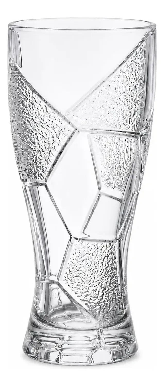 PACK 6 VASO CERVECERO DE BALON MUNDIAL FUTBOL CERVEZA BLANCO - 3