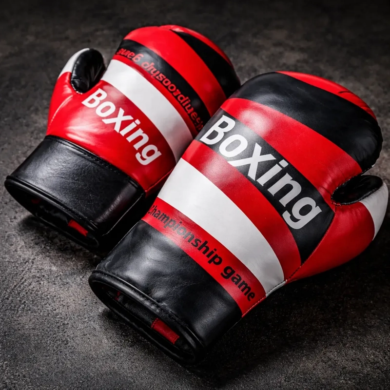 SACO DE BOX CON GUANTES JUGUETE NIÑOS SACO BOXEO ROJO - 3