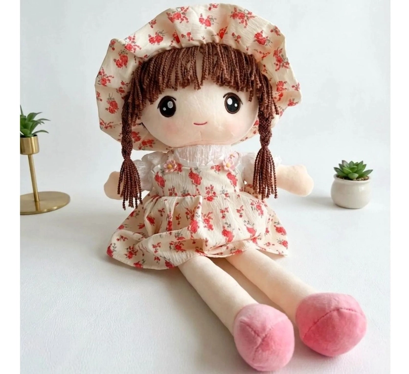 PELUCHE DE MUÑECA DE TRAPO FELPA MUÑECA DE PELUCHE - 4