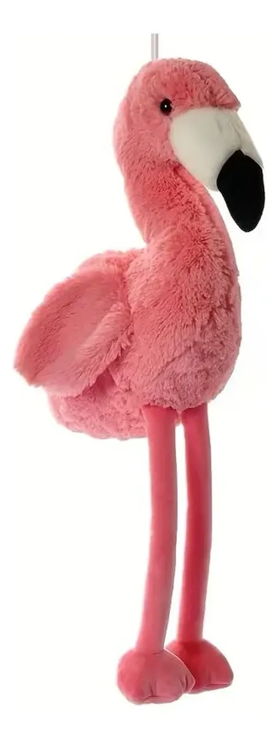 PELUCHE DE FLAMINGO ROSA REGALO PELUCHE SUAVE ROSA - 3