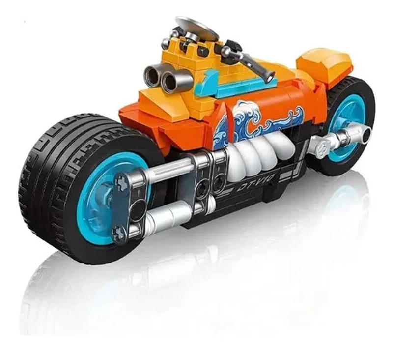 JUGUETE MOTO MOTOCICLETA DE BLOQUES CONSTRUCCION 245PCS 1 - 1