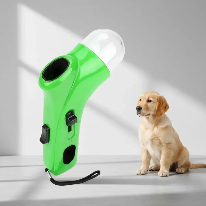 JUGUETE DISPENSADOR DE PREMIOS MASCOTAS INTERACTIVO VERDE - 2