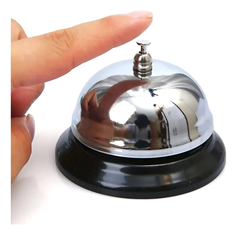 CAMPANA RECEPCION HOTEL COCINA HOGAR CAMPANA MANUAL PLATA - 204024 - 1