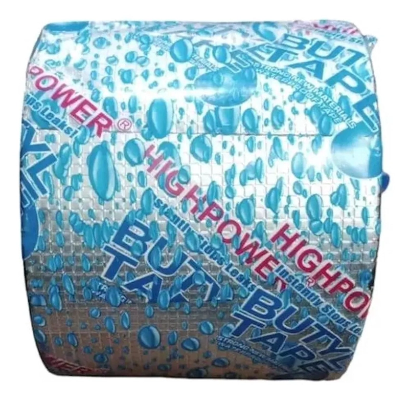 CINTA SELLADORA TAPA GOTERAS BUTILO IMPERMEABLE 7,5CM X 5M - 4