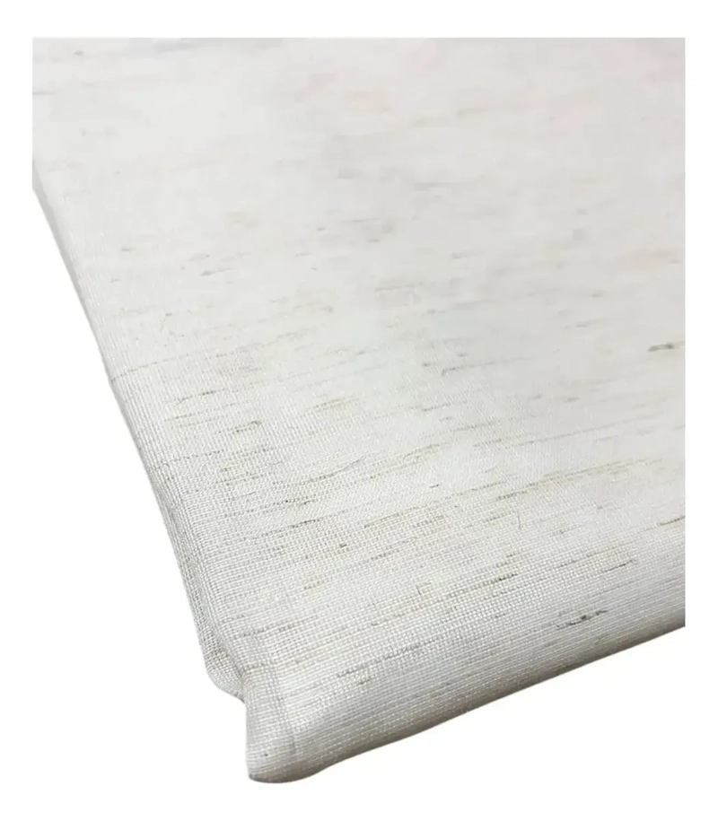CORTINA VISILLO 1 PAÑOS CORTINA 8 ANILLOS 140X230CM BLANCO - 3