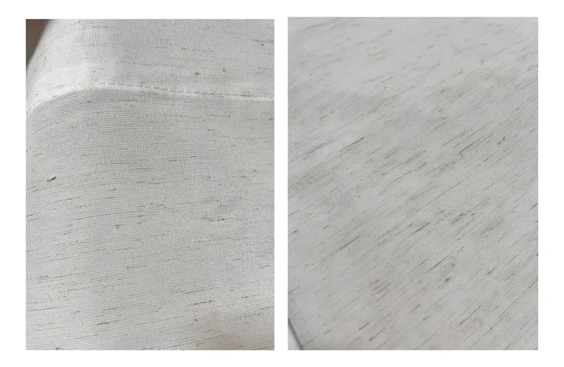 CORTINA VISILLO 1 PAÑOS CORTINA 8 ANILLOS 140X230CM BLANCO - 4