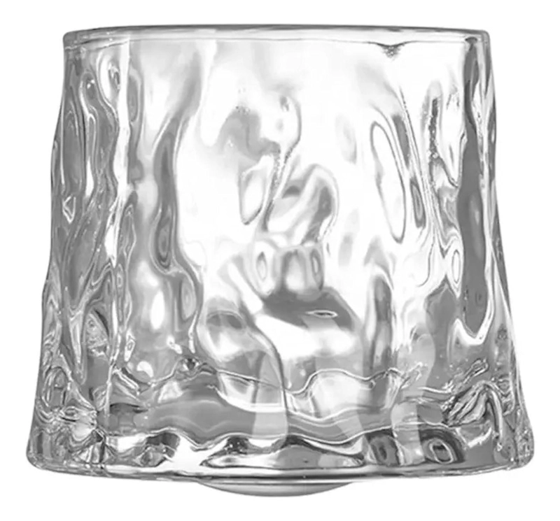 PACK 6 VASOS COÑAC WHISKY CON GIRO 360 VASO VIDRIO 150ML TAMAÑO 1 - 1